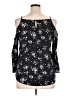 Papermoon Black 3/4 Sleeve Blouse Size XL - photo 2