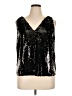 Ann Taylor 100% Polyester Black Sleeveless Blouse Size XL - photo 1