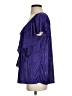 New Directions Purple Short Sleeve Blouse Size S - photo 5