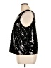 Ann Taylor 100% Polyester Black Sleeveless Blouse Size XL - photo 5