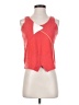 Jamie Sadock 100% Cotton Red Sleeveless Top Size XS - photo 1