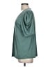 Green Envelope Teal Short Sleeve Top Size L - photo 5