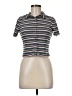SO Stripes Blue Short Sleeve Top Size M - photo 1