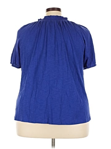 Style&Co Short Sleeve Blouse (view 2)