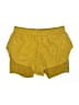 Nike 100% Nylon Yellow Athletic Shorts Size S - photo 1