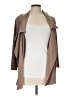 August Silk 100% Silk Tan Silk Cardigan Size L - photo 1