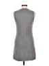 Zara Solid Gray Casual Dress Size M - photo 2