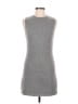Zara Solid Gray Casual Dress Size M - photo 1