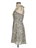 GB 100% Polyester Animal Print Ivory Cocktail Dress Size S - photo 5