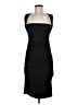 Nicole Miller Solid Black Cocktail Dress Size M - photo 1