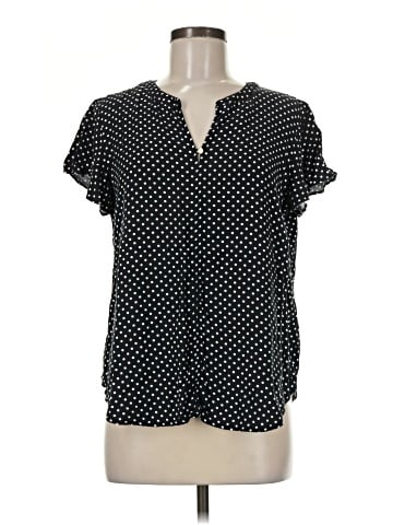 Liz Claiborne Short Sleeve Blouse (view 1)