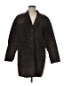B.B. Collections 100% Leather Brown Coat Size M - photo 1
