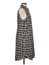 CAbi 100% Polyester Print Blue Casual Dress Size M - photo 4