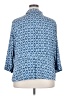 Sag Harbor Blue 3/4 Sleeve Button-Down Shirt Size 24 - photo 2
