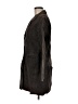 B.B. Collections 100% Leather Brown Coat Size M - photo 5