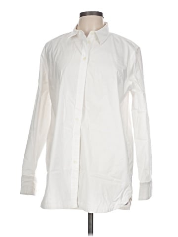 Banana Republic Factory Store Long Sleeve Button-Down Shirt (view 1)