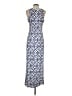 J. McLaughlin Graphic Blue Casual Dress Size S - photo 2