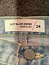 Just Black 100% Cotton Blue Jeans Size 24 waist - photo 7
