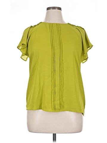 Worthington Short Sleeve Blouse (view 1)