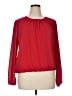 Tommy Hilfiger Red Long Sleeve Blouse Size XL - photo 1