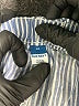 Old Navy 100% Cotton Stripes Blue Shorts Size XL - photo 3