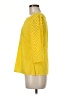 Tabitha 100% Cotton Yellow 3/4 Sleeve Blouse Size 6 - photo 5