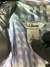 L.L.Bean 100% Cotton Tweed Blue Long Sleeve Button-Down Shirt Size L (petite) - photo 6