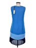 BCBGMAXAZRIA 100% Polyester Color Block Blue Casual Dress Size 2 - photo 2