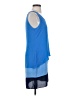 BCBGMAXAZRIA 100% Polyester Color Block Blue Casual Dress Size 2 - photo 4