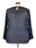 Roaman's Blue 3/4 Sleeve T-Shirt Size 22 (1X) - photo 2