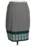 Max Studio Graphic Teal Casual Skirt Size S - photo 1