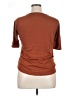 Luxology Brown Short Sleeve Top Size L - photo 2