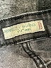 Levi's Solid Black Denim Shorts Size 20W - photo 3