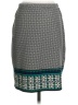 Max Studio Graphic Teal Casual Skirt Size S - photo 2