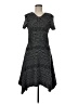 BCBGMAXAZRIA Chevron-herringbone Black Cocktail Dress Size M - photo 1