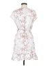ALLSAINTS 100% Viscose Floral White Cocktail Dress Size 8 - photo 2