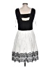 Taylor Graphic White Cocktail Dress Size 10 - photo 2