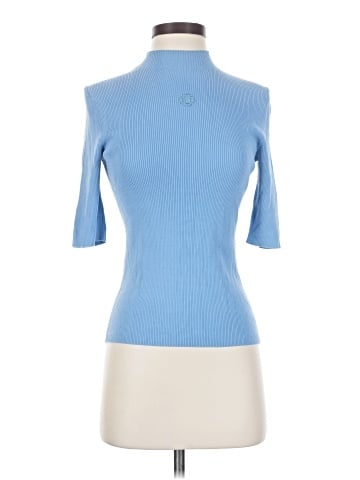 Maje Short Sleeve Turtleneck (view 1)