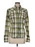 Roper Plaid Green Long Sleeve Button-Down Shirt Size M - photo 1