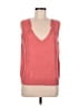 St. John Pink Sweater Vest Size M - photo 1