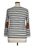 Market and Spruce Stripes Silver Pullover Sweater Size XL Petite - photo 2