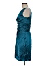 Juno 100% Polyester Teal Cocktail Dress Size M - photo 5