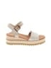 TOMS White Wedges Size 8 1/2 - photo 1