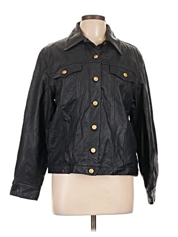 Lauren by Ralph Lauren Leather Jacket (view 1)
