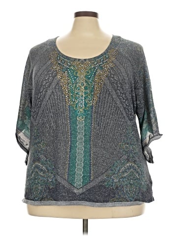 Reba 3/4 Sleeve Blouse (view 1)