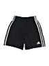 Adidas 100% Recycled Polyester Solid Black Athletic Shorts Size 8 - photo 1