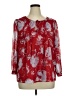 Tommy Hilfiger Red 3/4 Sleeve Blouse Size XL - photo 1