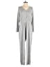 Gap Metallic Gray Jumpsuit Size L - photo 1