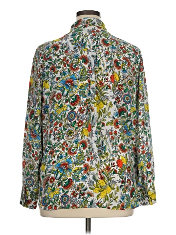 Boden Long Sleeve Silk Top (view 2)