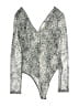 Socialite Silver Bodysuit Size M - photo 1